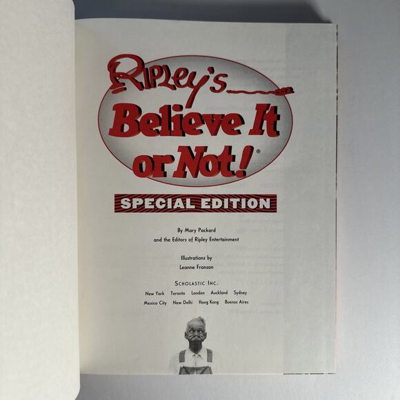Ripley's Believe It or Not! : Special Edition 2005 Hardcover - Picture 7 of 10
